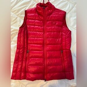 ARMANI EXCHANGE PADDED VEST red color XS- S size, excellent condition Armani lux